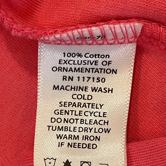 Quacker Factory Long Sleeve Tee Top with Sequins - Picture 7 of 7